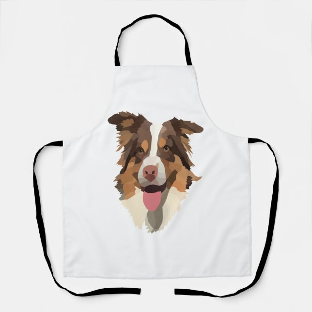 Australian shepherd 1 apron (Front)