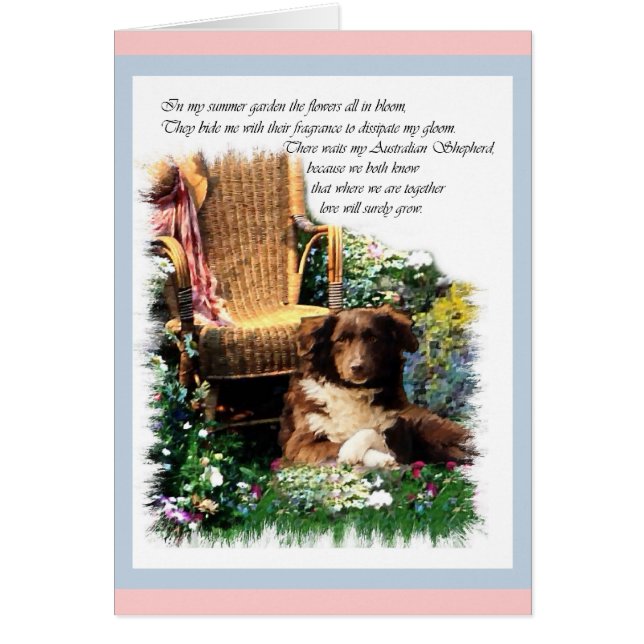 Australian Shepherd Art Gifts (Front)