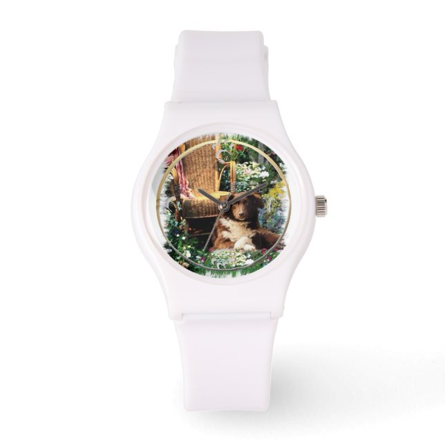 Australian Shepherd Art Watch (Front)