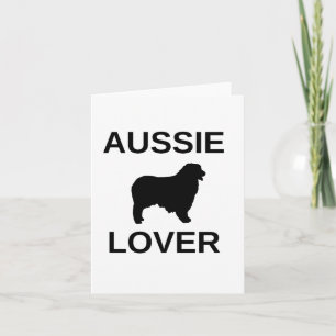 australian shepherd aussie lover card