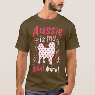 Australian Shepherd Aussie Spirit Animal 1 T-Shirt