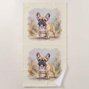 Australian Shepherd Black Tricolor Aussie Dog Beach Towel