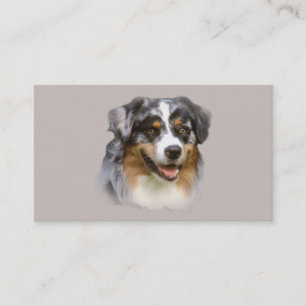 Australian Shepherd Breeder Business Card