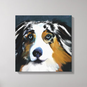 AUSTRALIAN SHEPHERD CANVAS PRINT