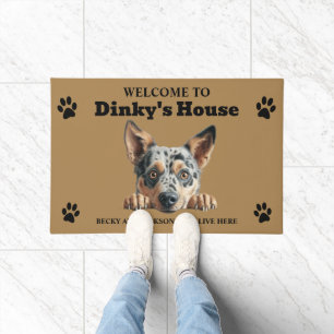 Australian Shepherd Cattle Dog Doormat