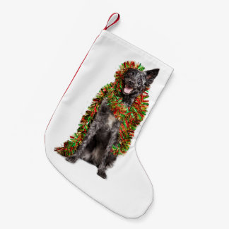 Australian Shepherd Christmas Small Christmas Stocking