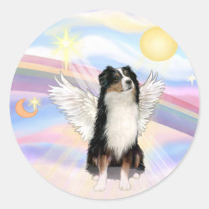 Australian Shepherd Classic Round Sticker