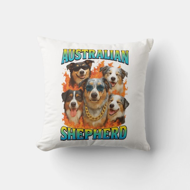 Australian Shepherd Copy Cushion (Front)