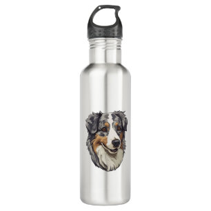 Australian shepherd Dog   710 Ml Water Bottle