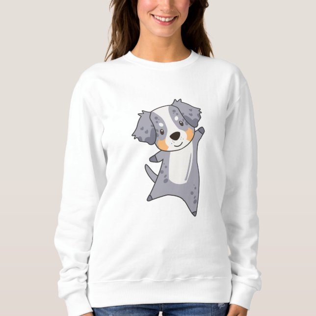 Australian Shepherd Dog Animal Lovers Sweatshirt (Front)