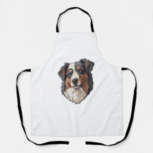 Australian shepherd Dog   Apron
