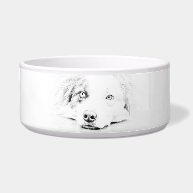 Australian Shepherd dog art (Front)