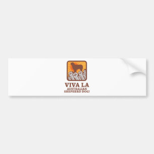 Australian Shepherd Dog Bumper Sticker