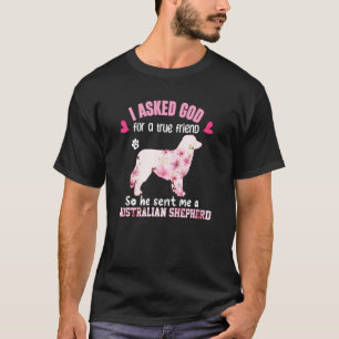 Australian Shepherd Dog Christmas Cute Dog Owner T-Shirt