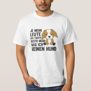 Australian Shepherd Dog Does Not Like People T-Shirt