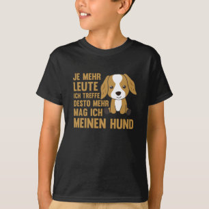 Australian Shepherd Dog Does Not Like People T-Shirt