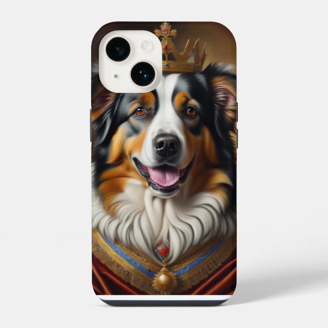 Australian Shepherd  dog  iPhone Case (Back)