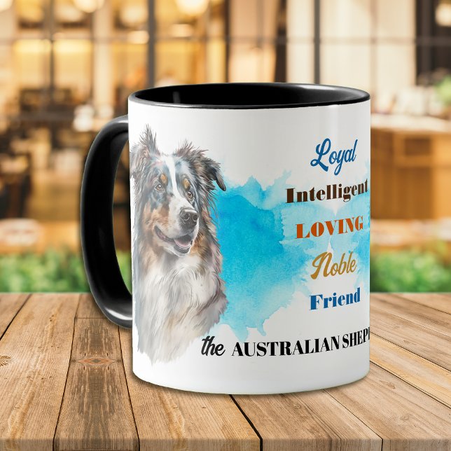 Australian Shepherd Dog Loyal Friend Mug (Creator Uploaded)