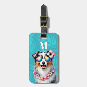 Australian Shepherd Dog Luggage Tags