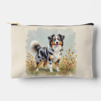 Australian Shepherd Dog Merle Long Tail