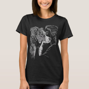 Australian Shepherd Dog Mom Aussie Lover Mother's T-Shirt