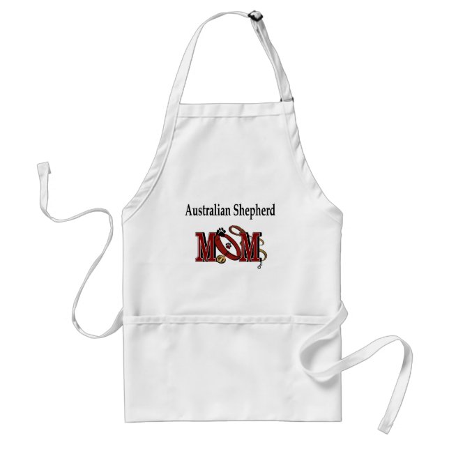 Australian Shepherd Dog MOM Standard Apron (Front)