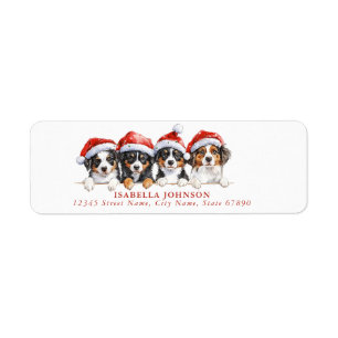 Australian Shepherd Dog Return Address Labels