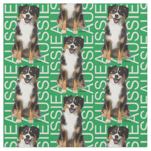 Australian Shepherd Fabric