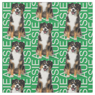 Australian Shepherd Fabric