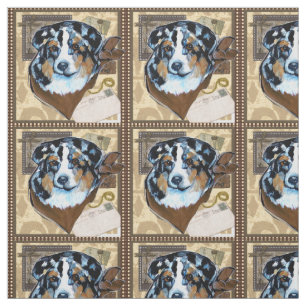 Australian Shepherd Fabric