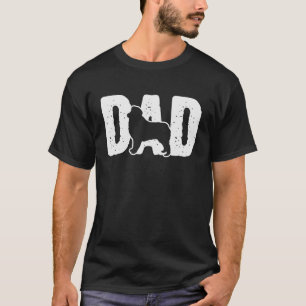 Australian Shepherd Father Dad Graphics Dog T-Shirt