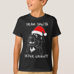 Australian Shepherd funny ugly xmas gifts for dog T-Shirt