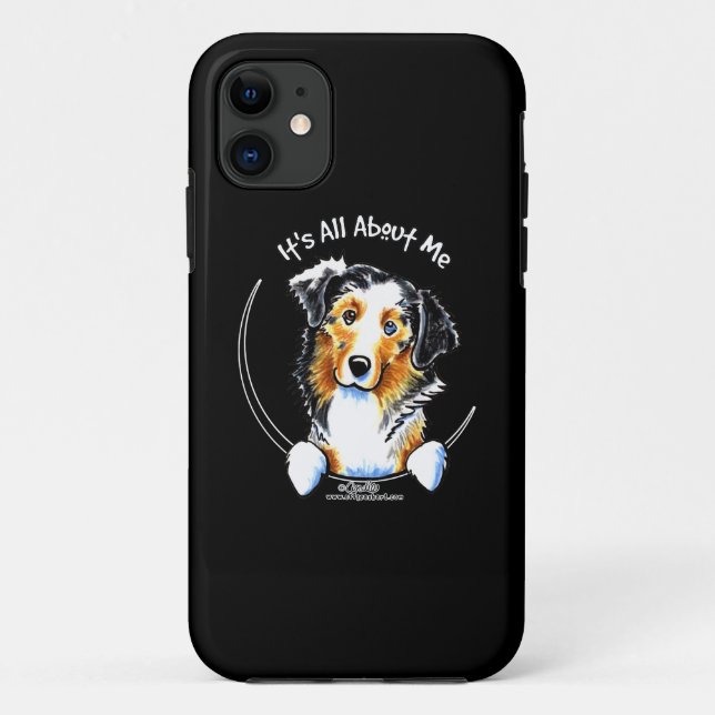 Australian Shepherd IAAM Case-Mate iPhone Case (Back)