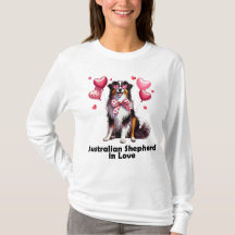 Australian Shepherd in love
