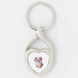 Australian Shepherd Key Ring