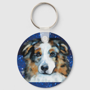 Australian Shepherd   Key Ring