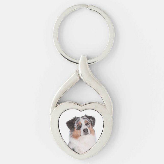 Australian Shepherd Keychain (Front)