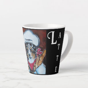 AUSTRALIAN SHEPHERD LATTE MUG