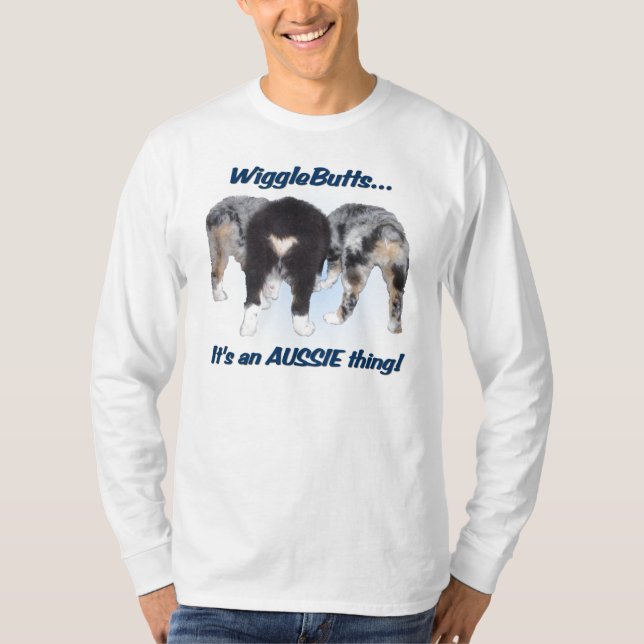 Australian Shepherd Long Sleeve Shirt (Front)