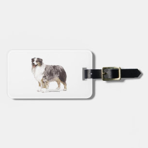 Australian Shepherd Luggage Tag