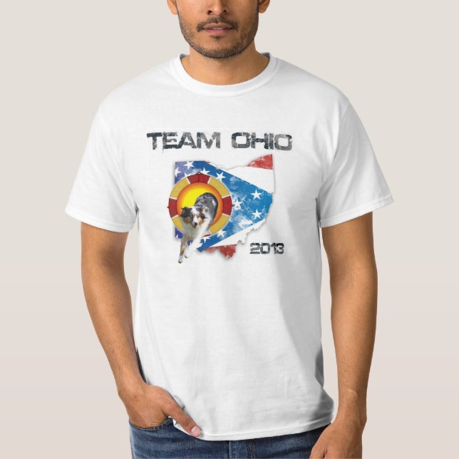 Australian Shepherd "Lukas" T-shirt (Front)