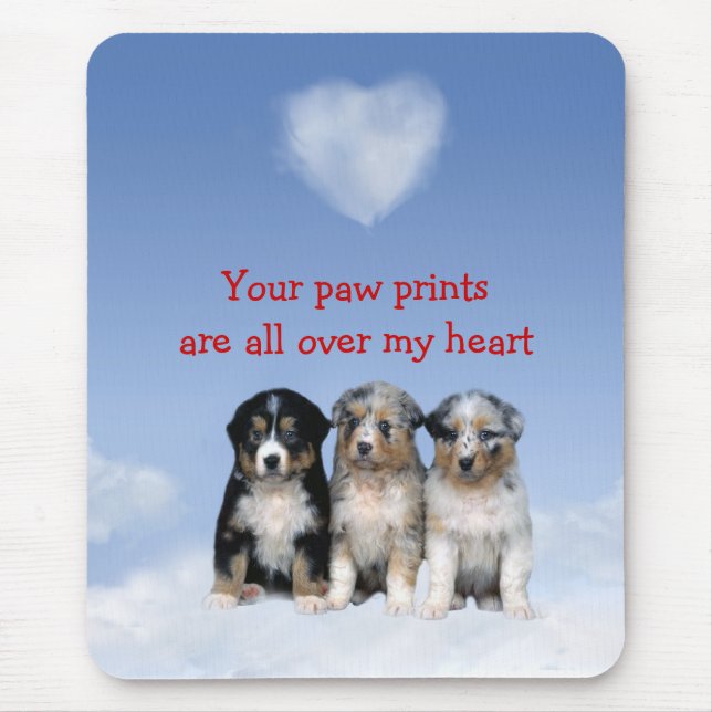 Australian Shepherd Mousepad (Front)