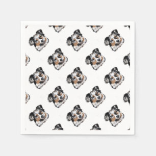 Australian Shepherd Napkin