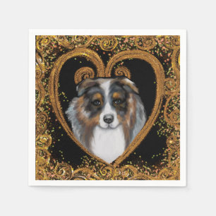 Australian Shepherd   Napkin