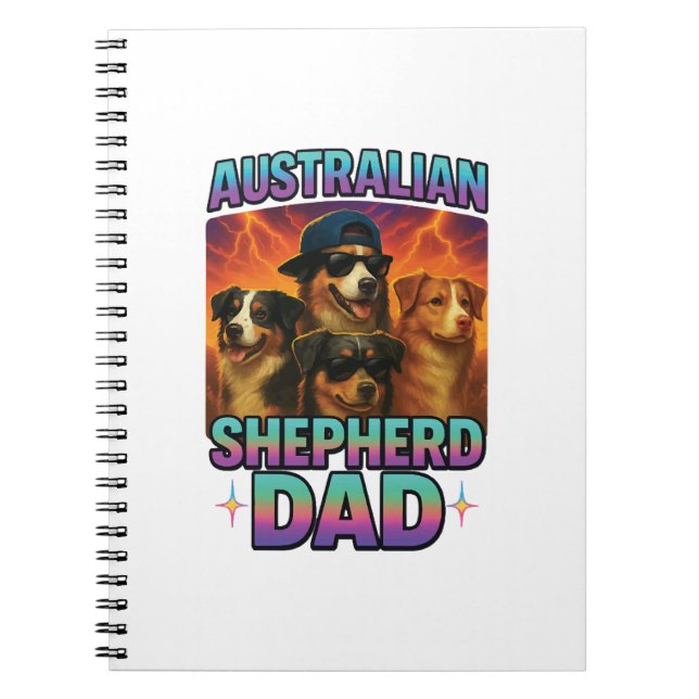 Australian Shepherd Notebook (Front)
