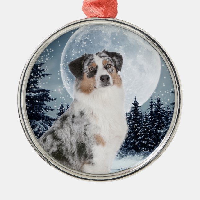Australian Shepherd Ornament (Front)