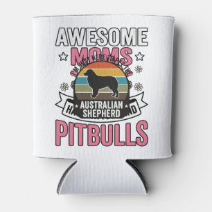 Australian Shepherd Pet Lover Vintage Dog Shirt De Can Cooler