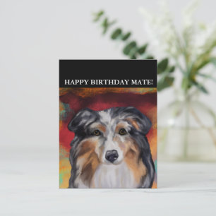 AUSTRALIAN SHEPHERD POSTCARD