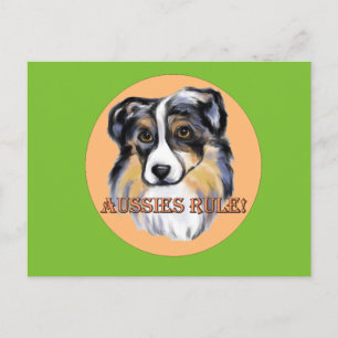 AUSTRALIAN SHEPHERD POSTCARD