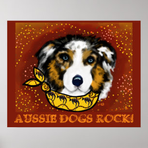 AUSTRALIAN SHEPHERD      POSTER